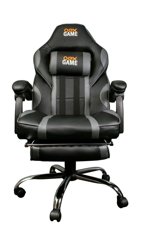 Cadeira Gamer Gc300 - Almofadas e Apoio Retrátil para os Pés - 180kg