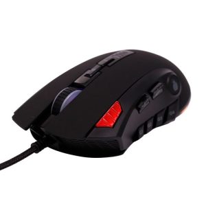 Mouse Gamer Strike Ms315 - Rgb - 12 Botões - 10.000dpi