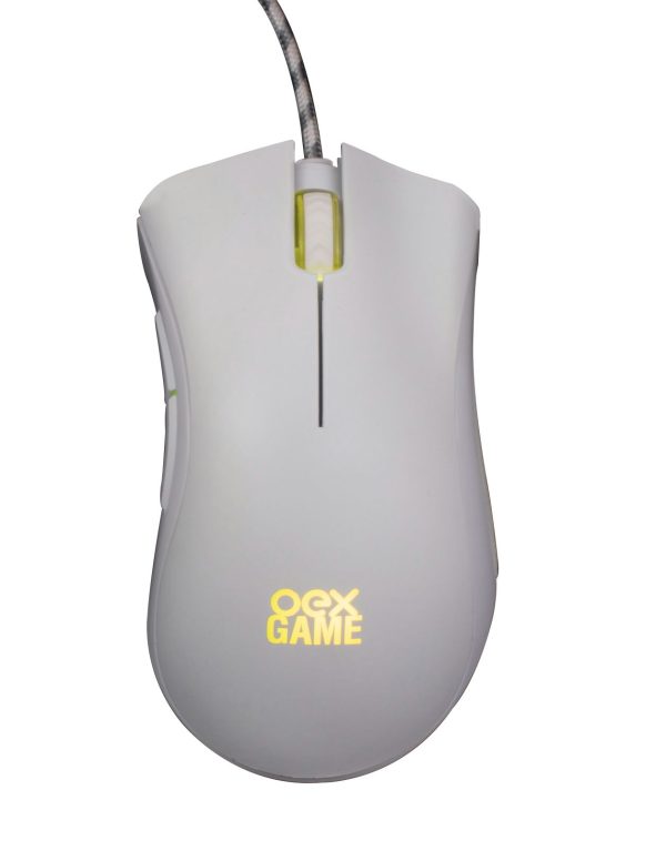Mouse Gamer Rosa - Boreal Ms319 - Led - 5 Botões - 7.200 Dpi - Pixart 3212
